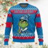 Grinch Coors Light Makes Me Happy Ugly Christmas Sweater 2 2