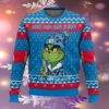 Grinch Coors Light Makes Me Happy Ugly Christmas Sweater 3 3