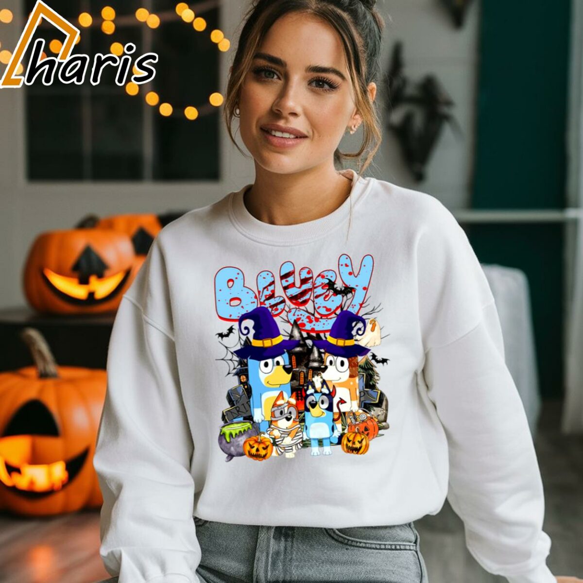 Halloween Bluey Dog Bluey Halloween Shirts 3 4