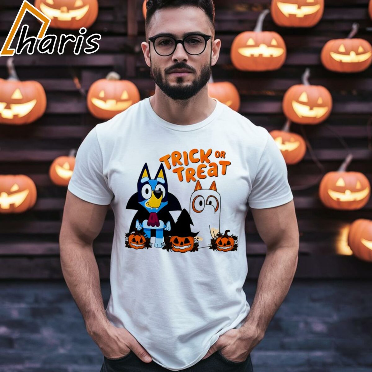 Happy Halloween Trick Or Treat Bluey Halloween Shirts 2 22