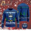 I Got Vaccinated By Bud Light Beer Ugly Beer Christmas Sweater 4 4