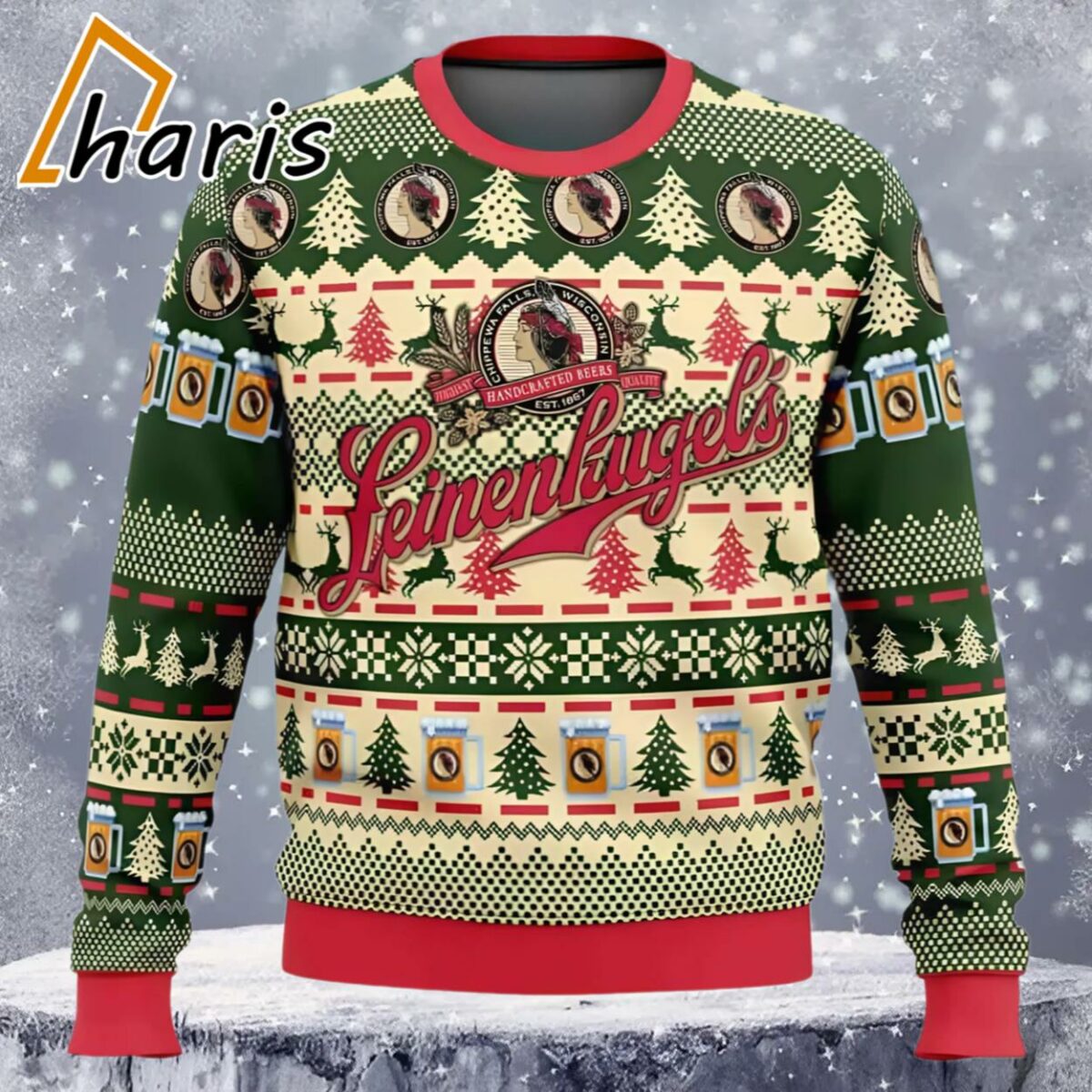 Leinenkugels Beer Ugly Christmas Sweater 4 4