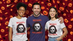 Michael Myers Halloween Nike Shirt