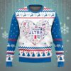 Michelob Ultra Beer Heart Ugly Christmas Sweater 1 1