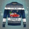 Miller Lite Its The Most Wonderful Time For A Beer Ugly Christmas Sweater 1 1