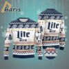 Miller Lite Ugly Christmas Sweater Beer 1 1