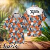 Orange Hibiscus Pattern Detroit Tigers Hawaiian Shirt 3 3