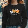 Peace Love Pumpkin Nurse Halloween CNA Shirts 5 long sleeve shirt