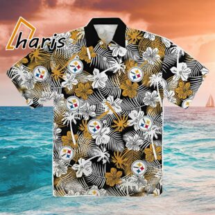 Pittsburgh Steelers Summer Hawaiian Shirt 1 1