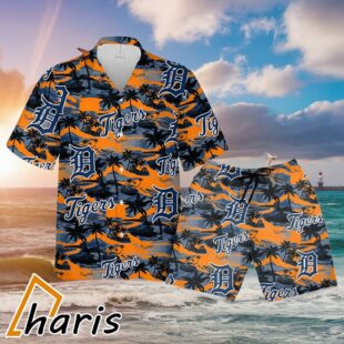 Vintage Sea Island Pattern Detroit Tigers Hawaiian Shirt 1 1