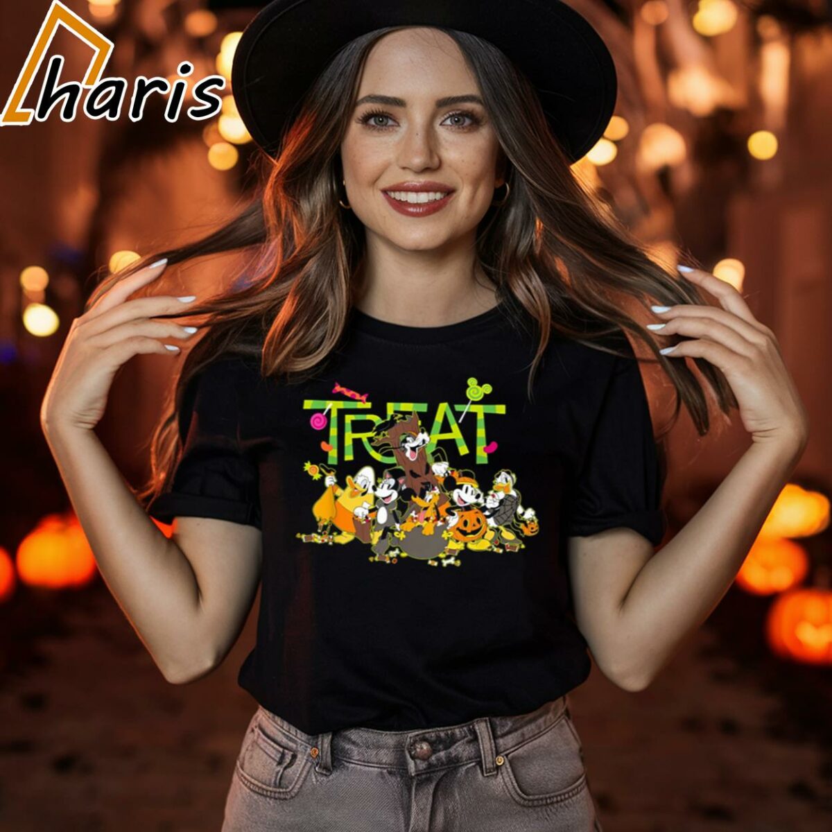 We Choose Treat Mickey And Friends Halloween Shirt 1 2