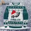 Big Logo Santa Hat NFL Eagles Ugly Christmas Sweater result 4 4