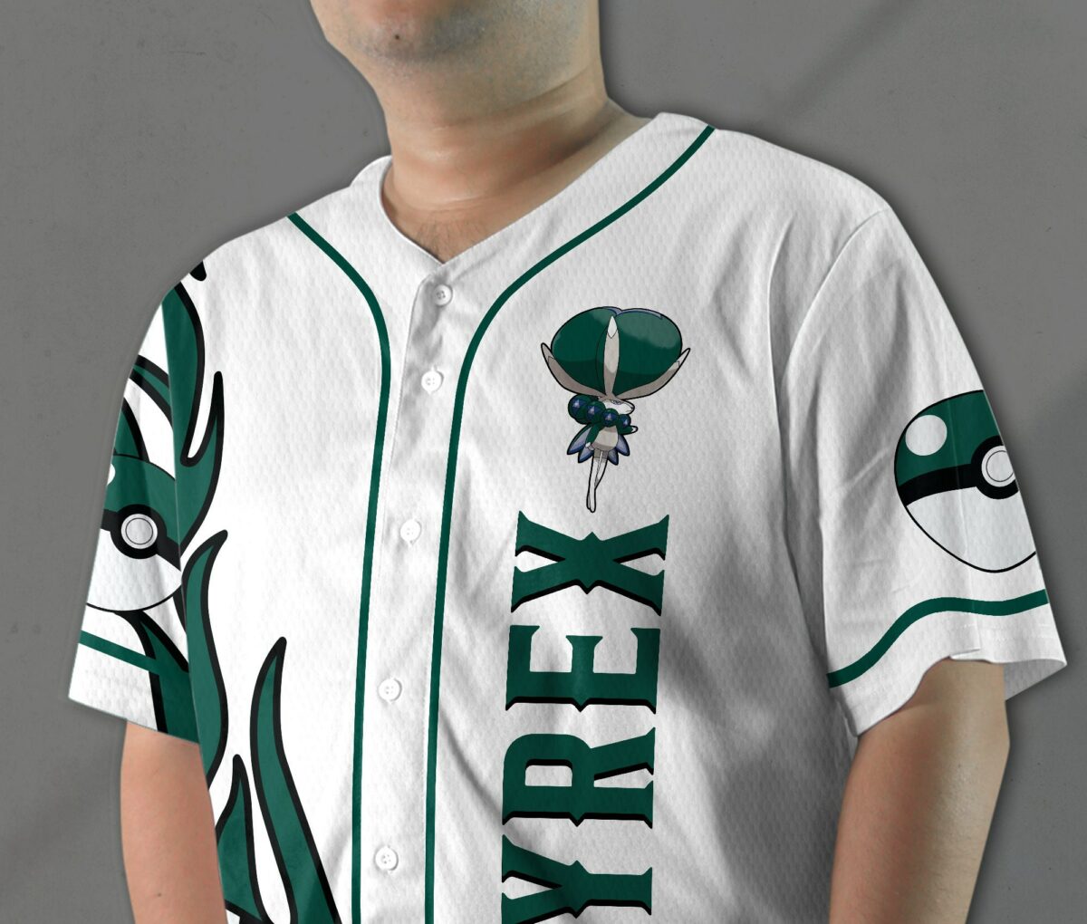 Calyrex Baseball Jersey Shirt Japanese Anime Jersey Shirt Gift 7