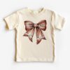 Coquette Football Shirt Football Bow Sweatshirt Football Mom Shirt Game Day Shirt Fall Football Season Tee Sports Gift 2