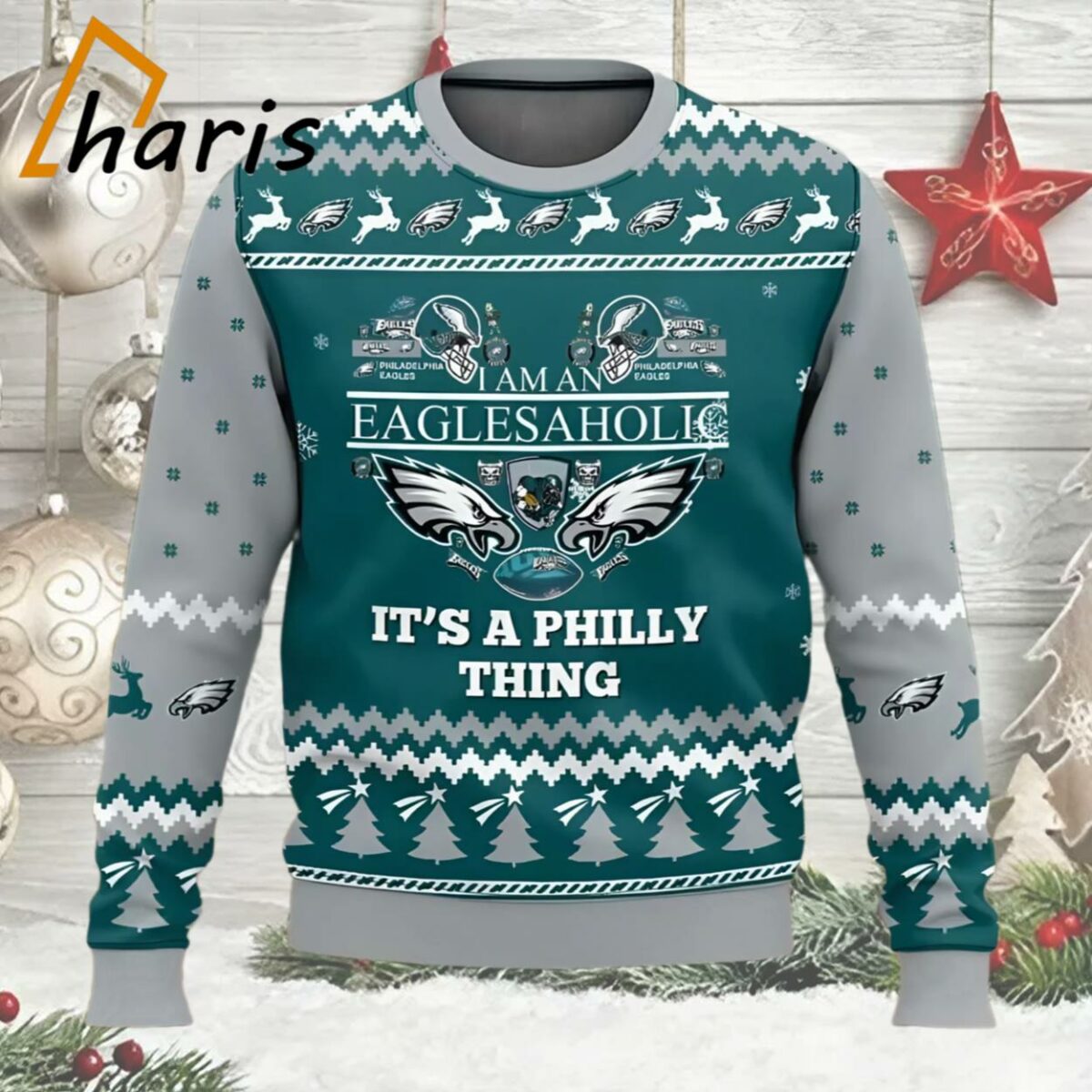 Eagles Holic Eagles Ugly Christmas Sweater result 2 2