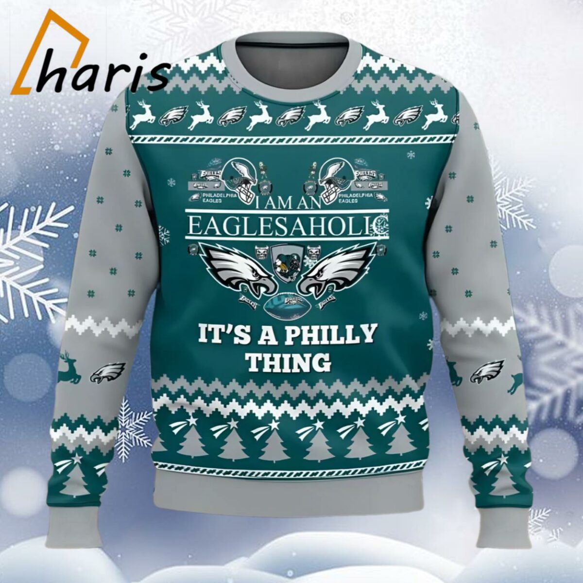 Eagles Holic Eagles Ugly Christmas Sweater result 3 3