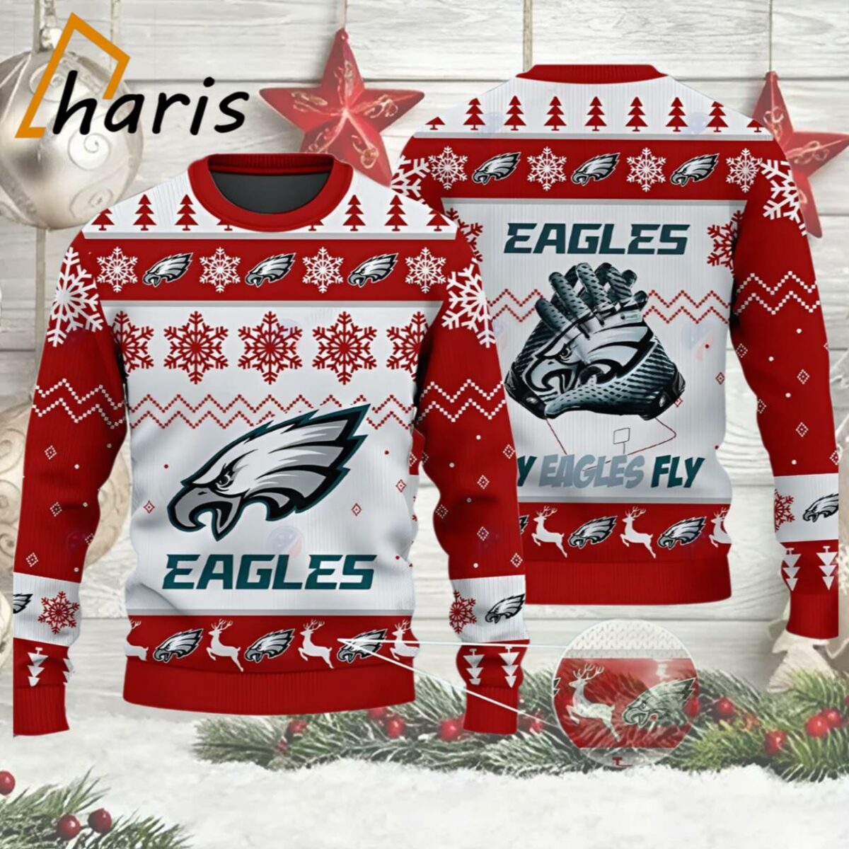 Fly Eagles Ugly Christmas Sweater result 2 2