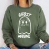 Ghost Malone Halloween Sweatshirt Cute Funny Ghost Sweatshirt Halloween Gift Halloween Costume 3