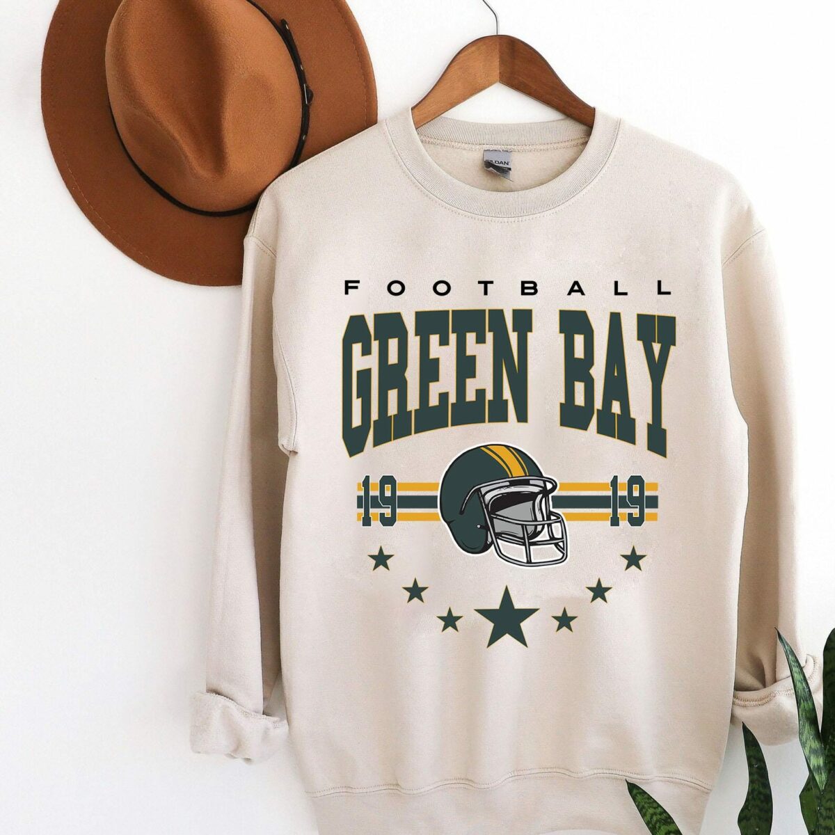 Green Bay Football Sweatshirt Green Bay Shirt Retro Style 90s Vintage Unisex Crewneck Graphic Tee Gift For Football Fan Sport 3 1