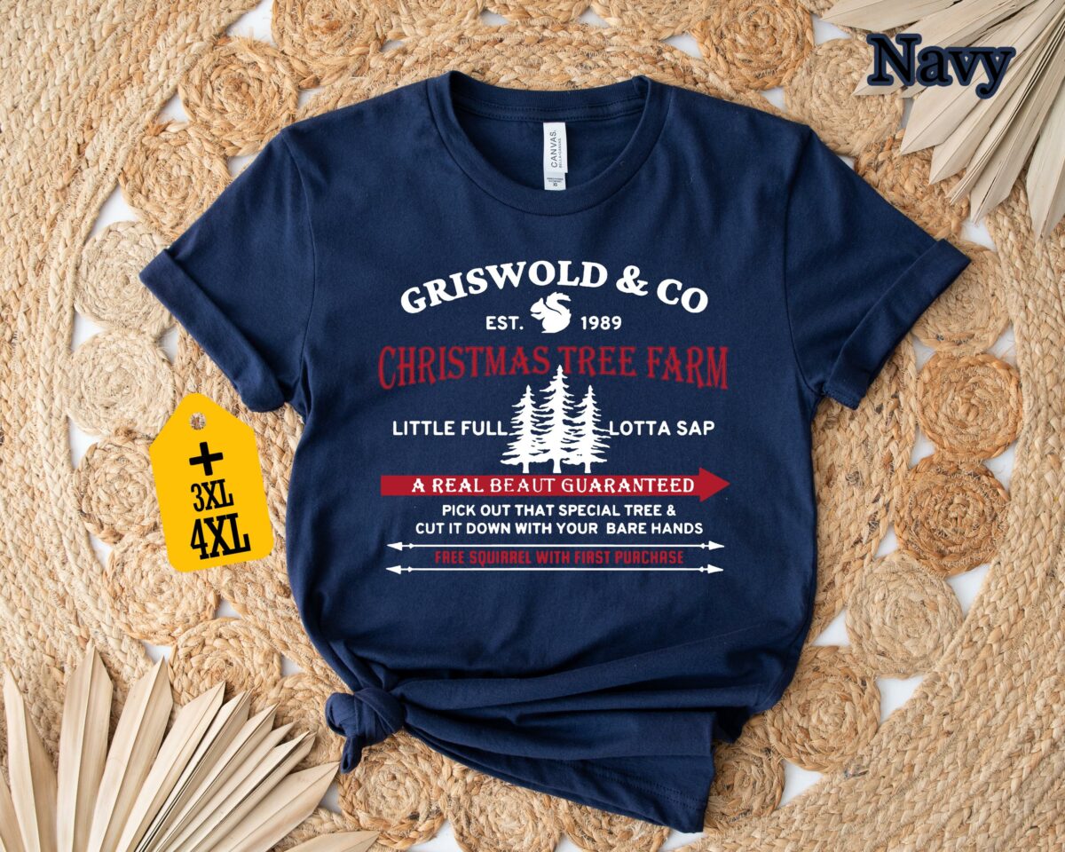 Griswold Co Shirt Christmas Tree Farm Shirt Christmas Movie Shirt Funny Christmas Shirt Vacation Xmas Tee Family Christmas Tee 2