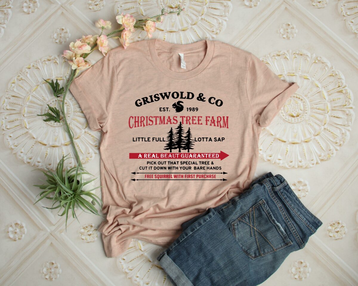 Griswold Co Shirt Christmas Tree Farm Shirt Christmas Movie Shirt Funny Christmas Shirt Vacation Xmas Tee Family Christmas Tee 4