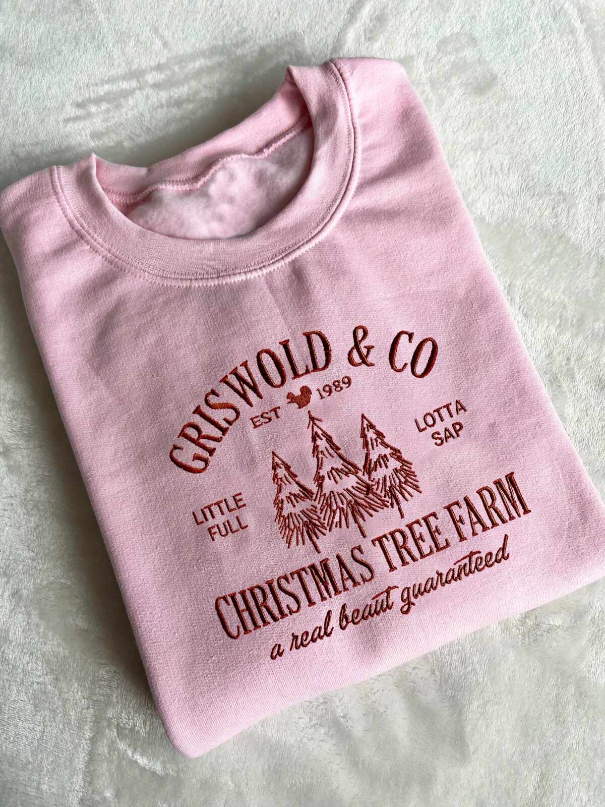 Griswolds Christmas Tree Farm Embroidered Sweatshirt Christmas Shirt Holiday Cute Womans Gift 7