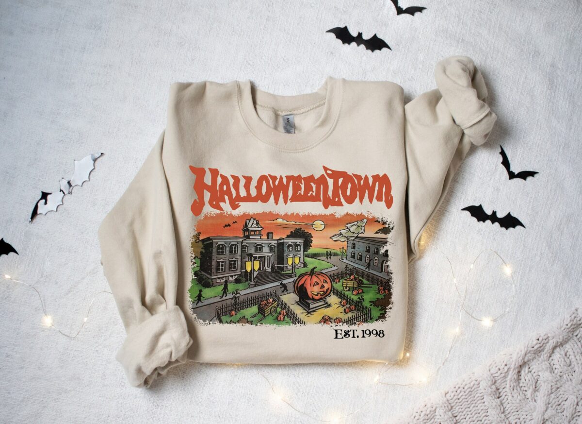 Halloweentown Est 1998 Sweatshirt Halloweentown University Retro Halloweentown Sweatshirt Fall Sweatshirt Halloween Sweatshirt 1