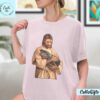 Jesus Moo Deng Shirt Jesus Loves Moo Deng Bouncy Pig Cute Baby Hippo Meme T Shirt Moo Deng Shirt Sweatshirt Hoodie 3