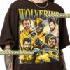 Limited Wolverine Hugh Jackman Vintage T Shirt Shirt Gift For Woman and Man Unisex T Shirt GP02 2