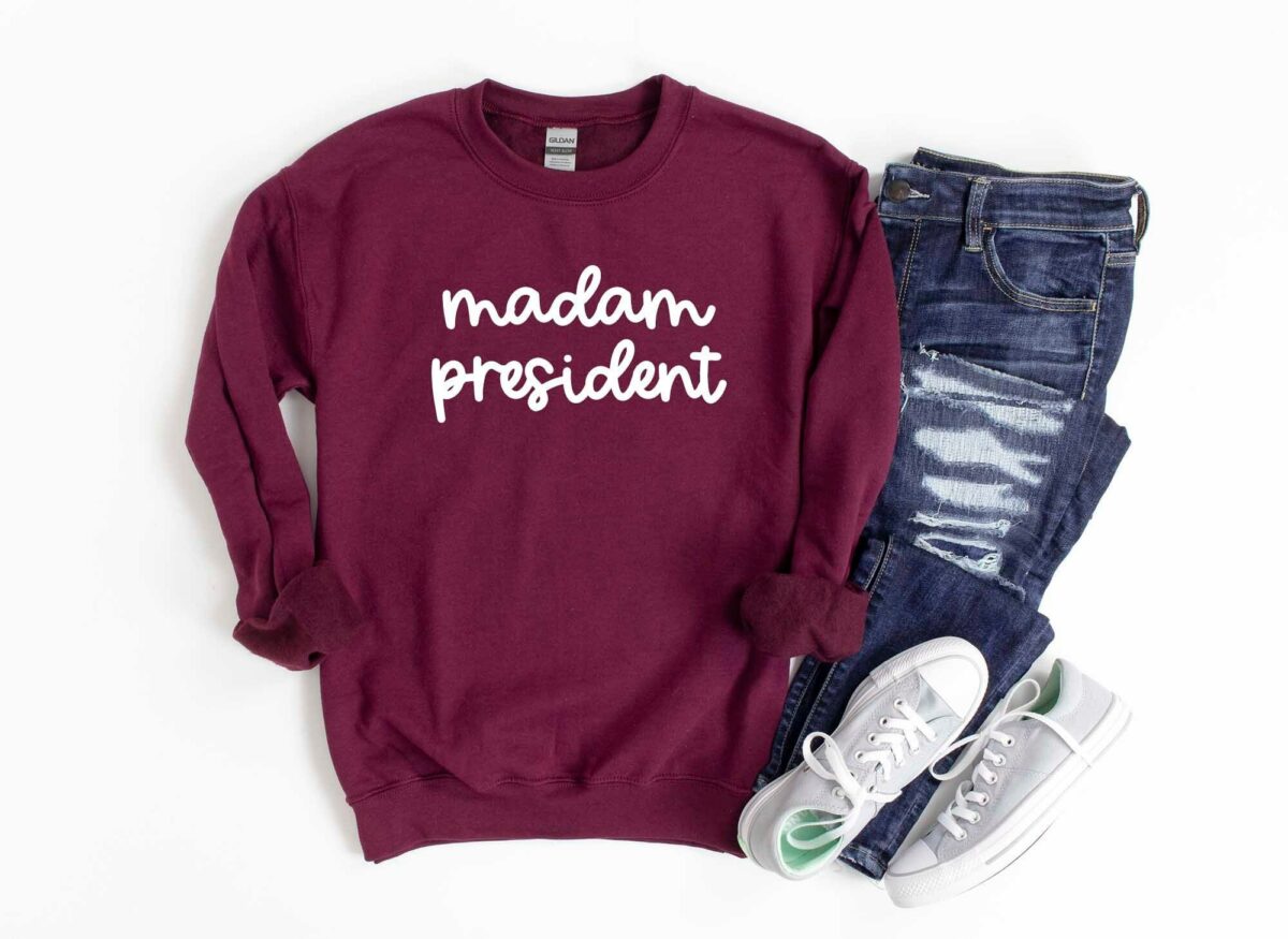 Madam President Sweatshirt Kamala Harris 47 president Shirt Kamala Harris 2024 election campaign shirts 2