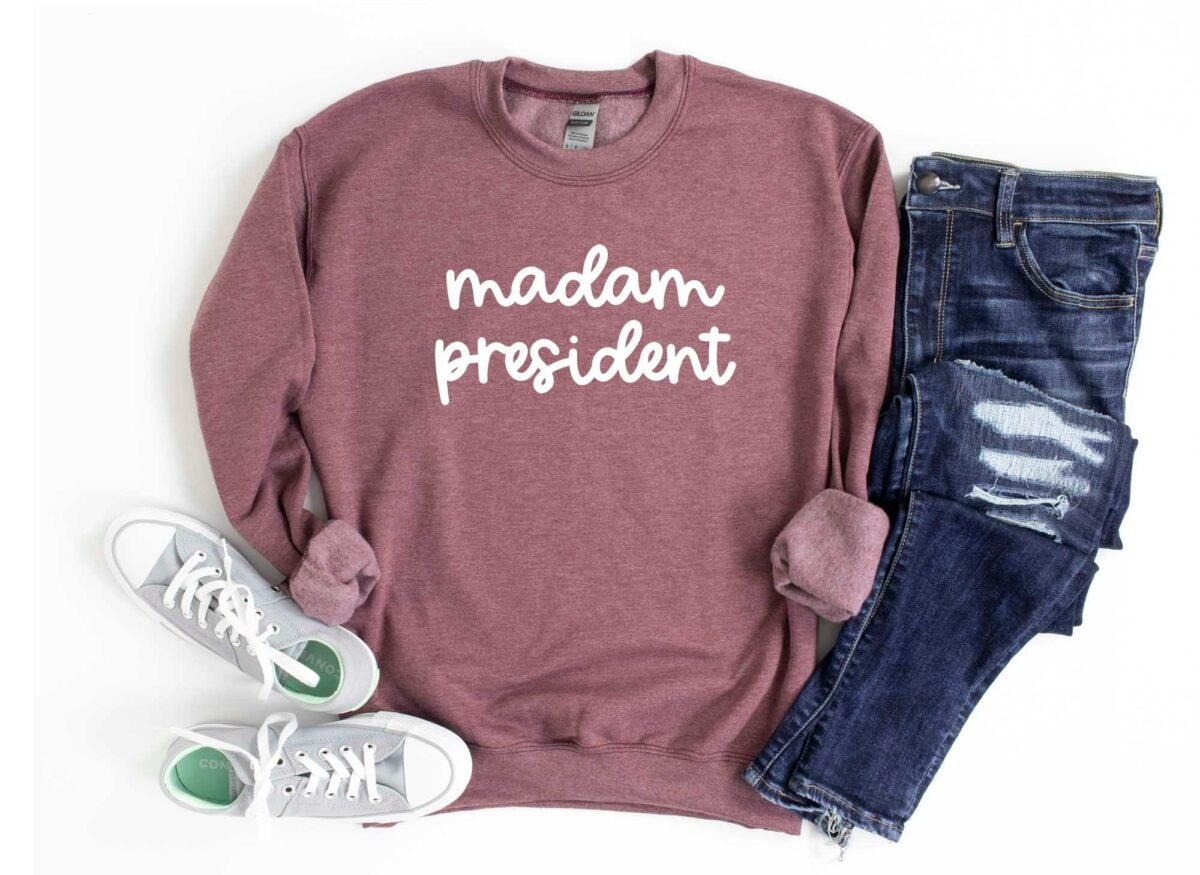 Madam President Sweatshirt Kamala Harris 47 president Shirt Kamala Harris 2024 election campaign shirts 6