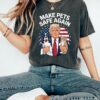 Make Pets Safe Again Trump Shirt Cats for Trump Shirt Donald Trump 2024 T Shirt Trump Vance Election Rally Trump Harris Debate Shirt 1