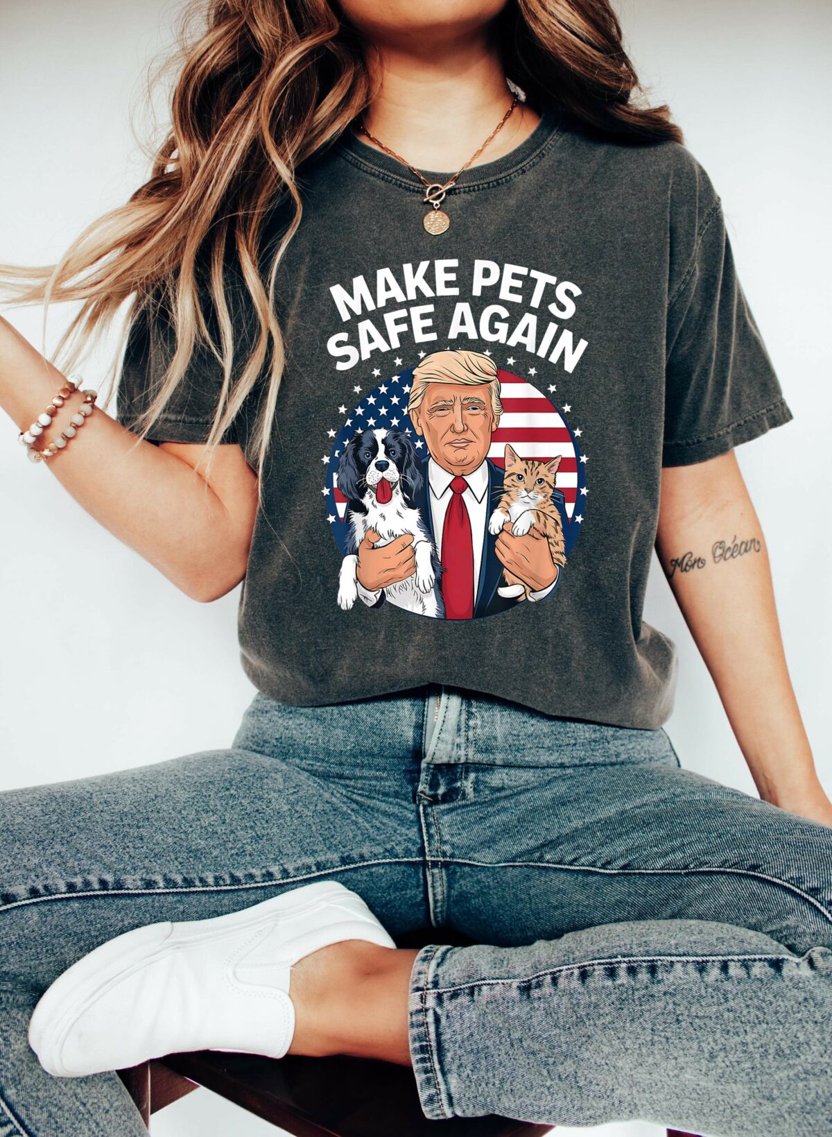 Make Pets Safe Again Trump Shirt Cats for Trump Shirt Donald Trump 2024 T Shirt Trump Vance Election Rally Trump Harris Debate Shirt 1