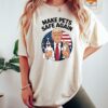 Make Pets Safe Again Trump Shirt Cats for Trump Shirt Donald Trump 2024 T Shirt Trump Vance Election Rally Trump Harris Debate Shirt 2