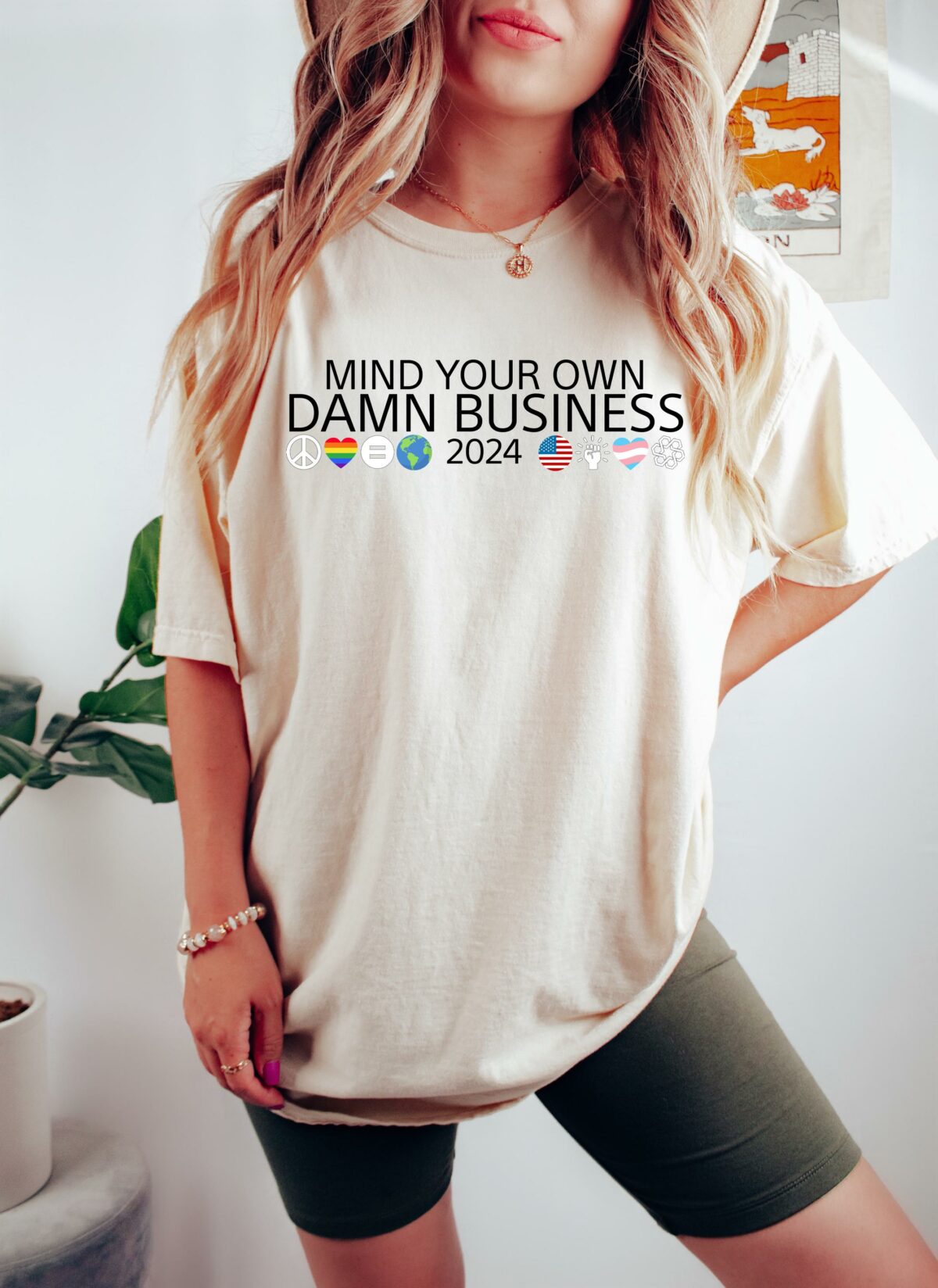 Mind Your Own Damn Business Shirt Tim Walz Shirt Harris Walz Shirt Kamala Harris 2024 Shirt Harris Walz 2024 Shirt Democrat Shirt 4