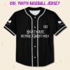 Personalize Jack Skellington Custom Name Nightmare Before Baseball Team Jersey Jack Skellington Disneyland Jersey Birthday Gift 2