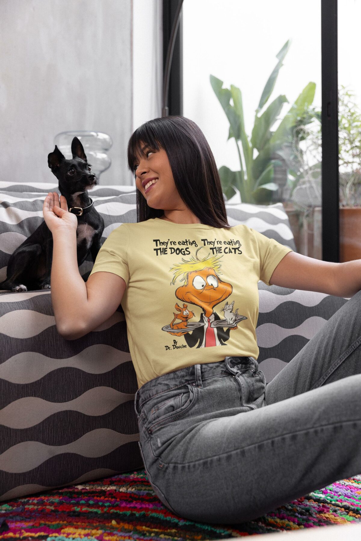 Pet Power Uprising Kamala 2024 T Shirt Cats Dogs Stand Against Trump 2