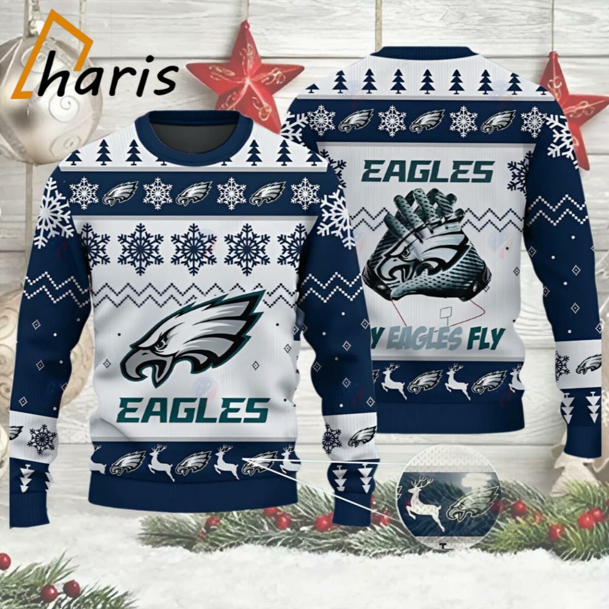 Philadelphia Eagles Fly Eagles Ugly Christmas Sweater result 2 2