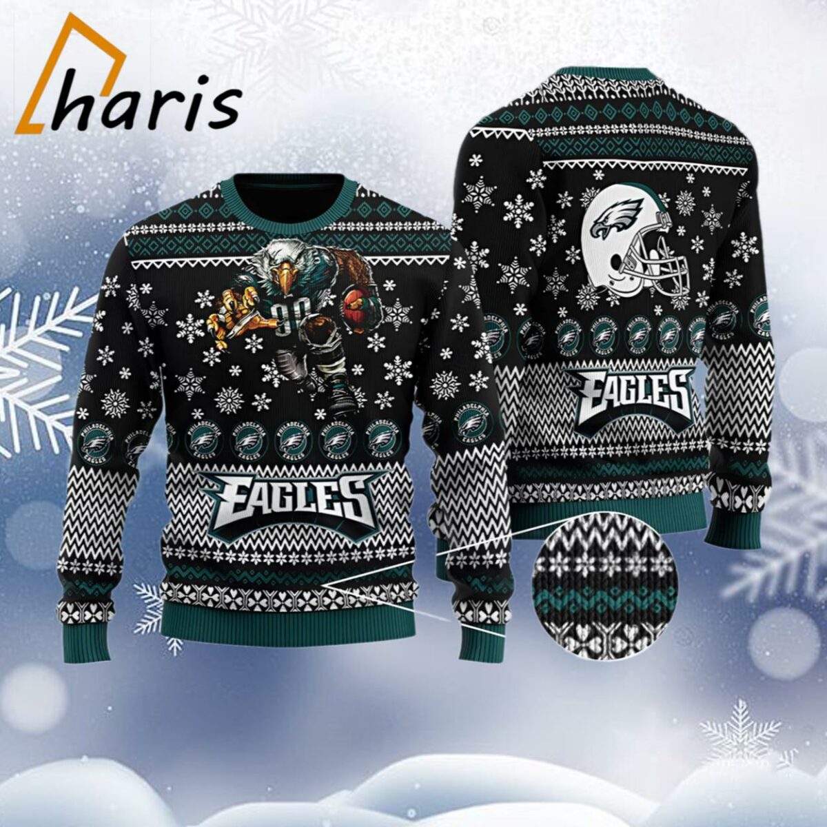 Philadelphia Eagles Ugly Christmas Sweater result 3 3