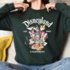 Retro Disneyyland 1955 California Sweatshirt Vintage Disneyyland Sweatshirt Disneyyland Women s Sweatshirt 2