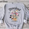 Retro Disneyyland 1955 California Sweatshirt Vintage Disneyyland Sweatshirt Disneyyland Women s Sweatshirt 3