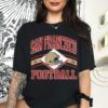 San Francisco Football Sweatshirt Shirt Retro Style 90s Vintage Unisex Crewneck Sun Day Football Graphic Tee Gift For Football Fan Sport 4