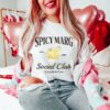 Spicy Marg Shirt Margarita Lover Crewneck Bartender Gift Cocktail Tshirt Tequila Drinking Top Margarita Girl Group Tee 2