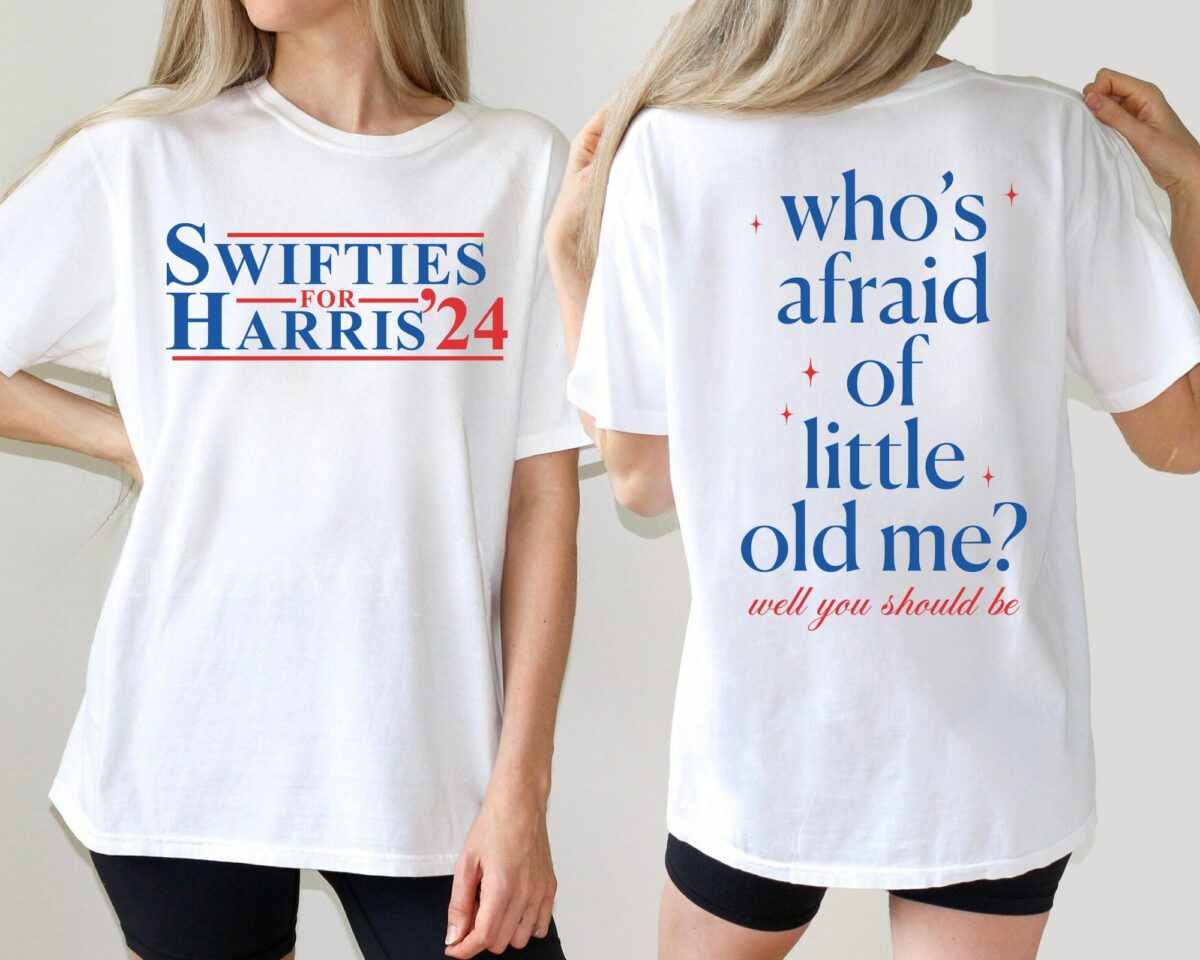 Swifties For Harris T Shirt Kamala Harris Shirt Presidential Campaign Shirt Harris 2024 Shirt Support Democratic PartyElection 2024 Tee 2