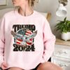 Trump 2024 MAGA Distressed Unisex SweatshirtMAGA ShirtDonald Trump 2024 Republican Shirt Republican Gift Patriot Shirt 5