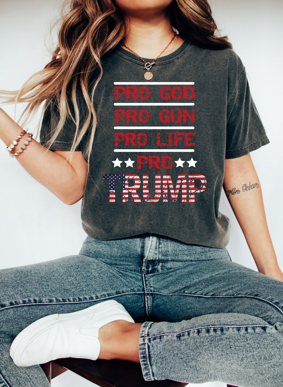 Trump Flag Shirt 2024 Trump Shirt Republican T Shirt Voting Shirt MAGA Ladies Shirt MAGA 2024 Trump Election Tee MAGA Mens Shirts 1