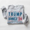 Trump Vance 24 Shirt Trump 2024 Sweatshirt President Trump Republican Shirt Republican Gifts Support Trump Shirt American Flag Shirt 2