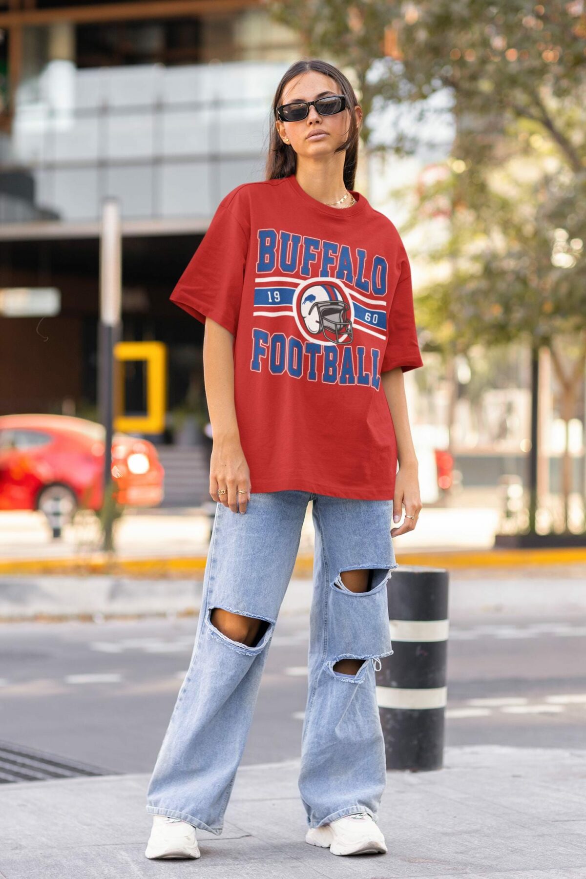 Vintage Buffalo Football Crewneck Buffalo Bill Sweatshirt Bill Sweatshirt Bills Football Buffalo New York Buffalo Fan Gift 4