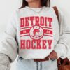 Vintage Detroit Red Wing Sweatshirt T Shirt Detroit Wing Sweater Wings T Shirt Hockey Fan Shirt Retro Detroit Ice Hockey 1