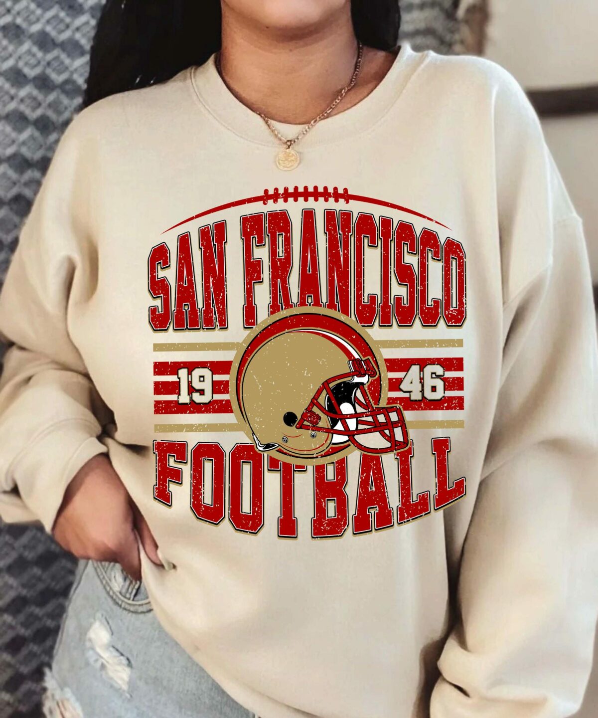 Vintage San Francisco shirtSan Francisco Football Shirt Game Day apparel Football Fan SportSunday ShirtSan Francisco Football Fan shirt 2